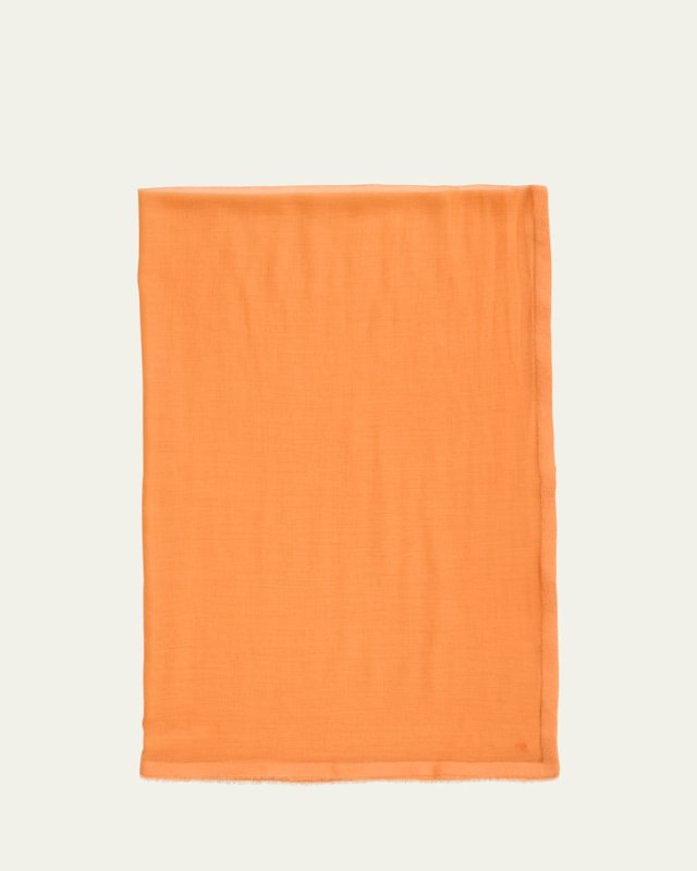Fioko Fuzzy Edge Cashmere Scarf
